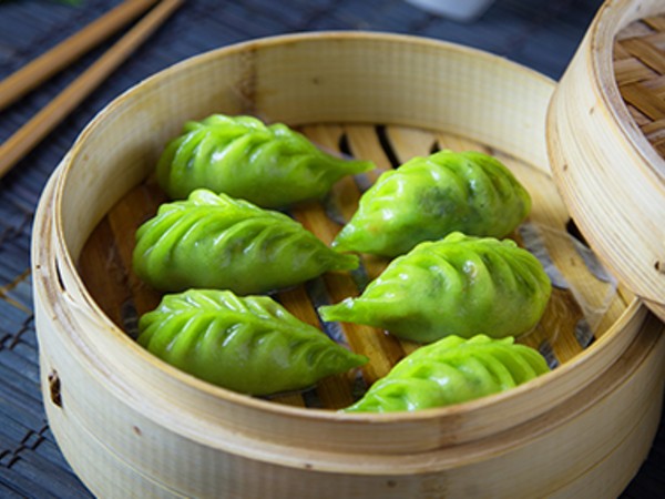 Vegetable Basil Dumplings