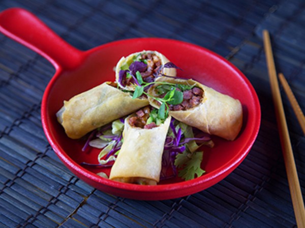 Smoked Duck Rolls