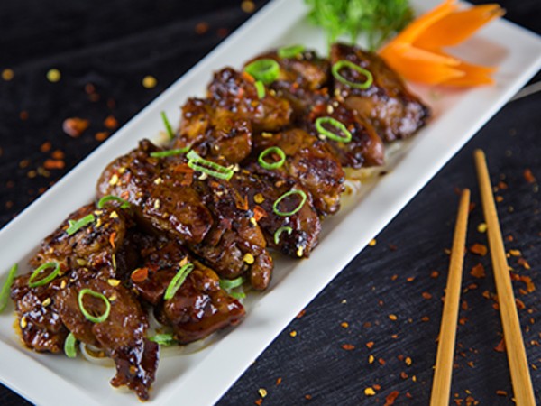 Barbequed Pepper Chicken