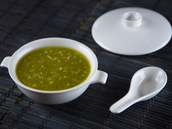 Lemon Coriander Thick Soup Vegetable