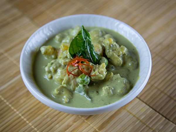 Thai Green Curry Prawns