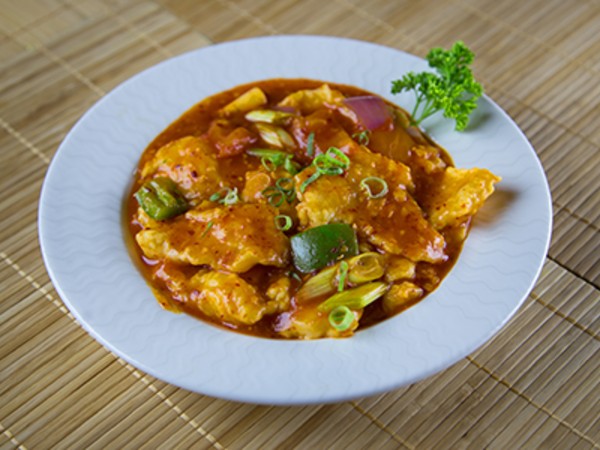 Fish in Dragon Chilli Sauce