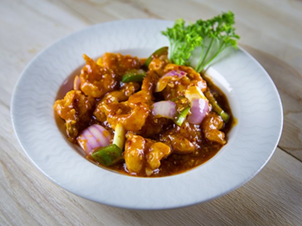 Prawns in a Hot Garlic Sauce