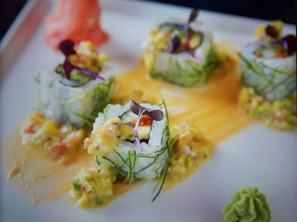 Filipino Mango Pepper Roll