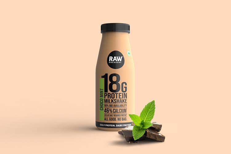 Raw Pressery-Choco Mint Milk Shake (200ml)