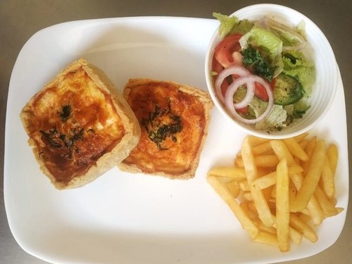 Salmon Quiche