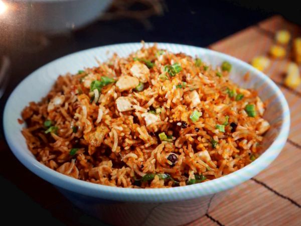 Black Pepper Fried Rice Chicken