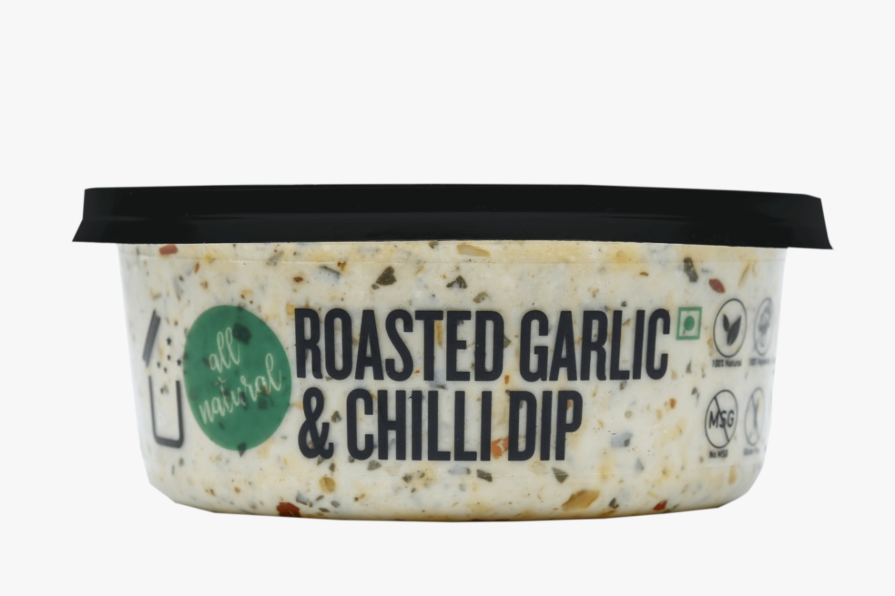 Saucery-Roasted Garlic & chilli dip