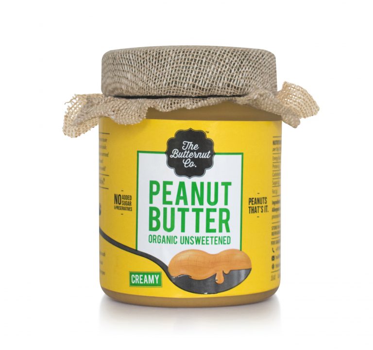 The Butternut Co- Organic Unsweetened Peanut butter 200g