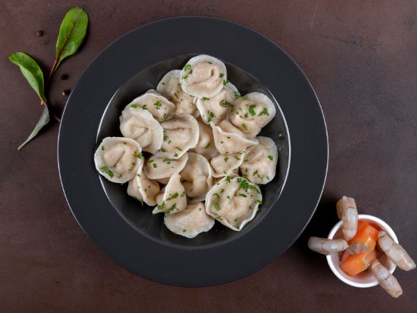Pelmeni Salmon and Shrimps