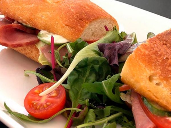 Croissant with Turkey Ham