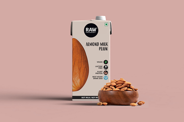 Raw Pressery-Almond Milk Plain (1000ml)