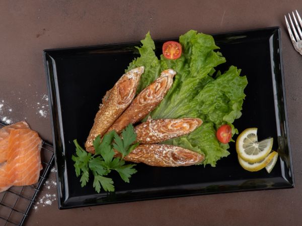 Crepes with Salmon