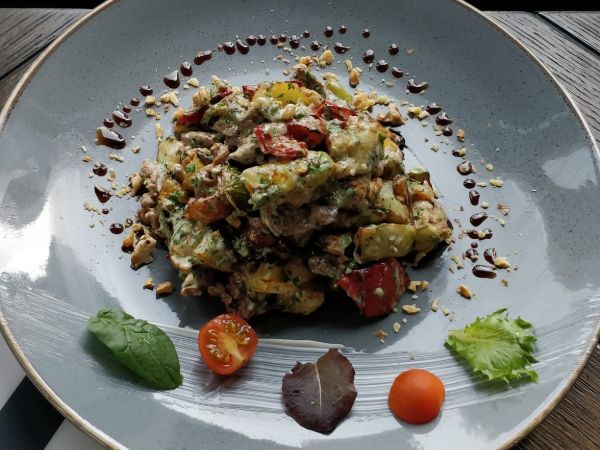 Hot Beef Salad