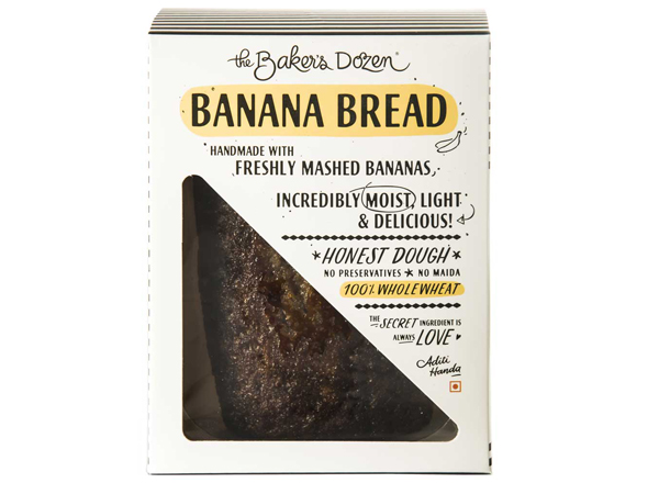 Banana Bread - 200 g 100% Wholewheat
