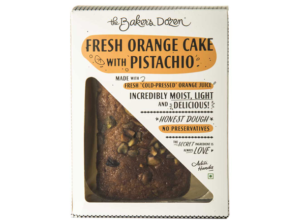 Fresh Orange Cake With Pistachio