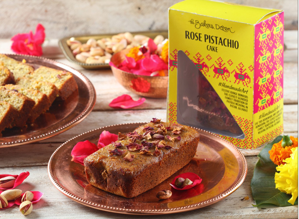 Rose Pistachio Cake