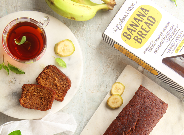 Banana Bread - 400 g 100% Wholewheat
