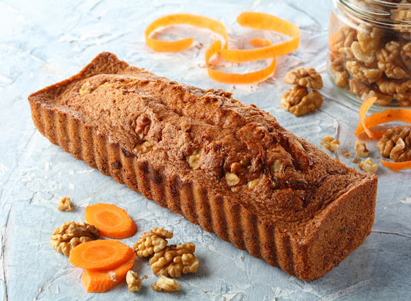 Carrot Walnut Cake - 300 g 100% Wholewheat