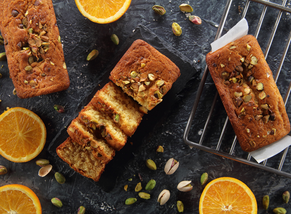 Fresh Orange Cake With Pistachio