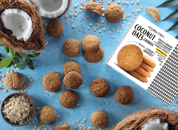 Coconut Oats Cookies