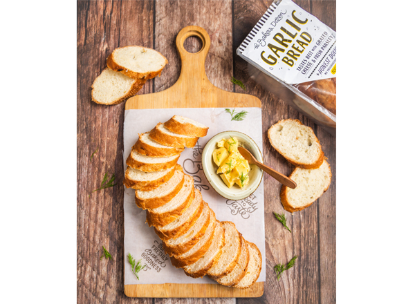 Garlic Bread 100% Wholewheat