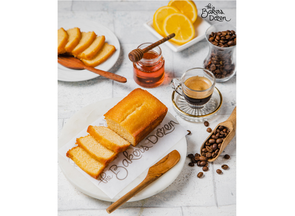 Lemon Loaf With Honey 100% Wholewheat