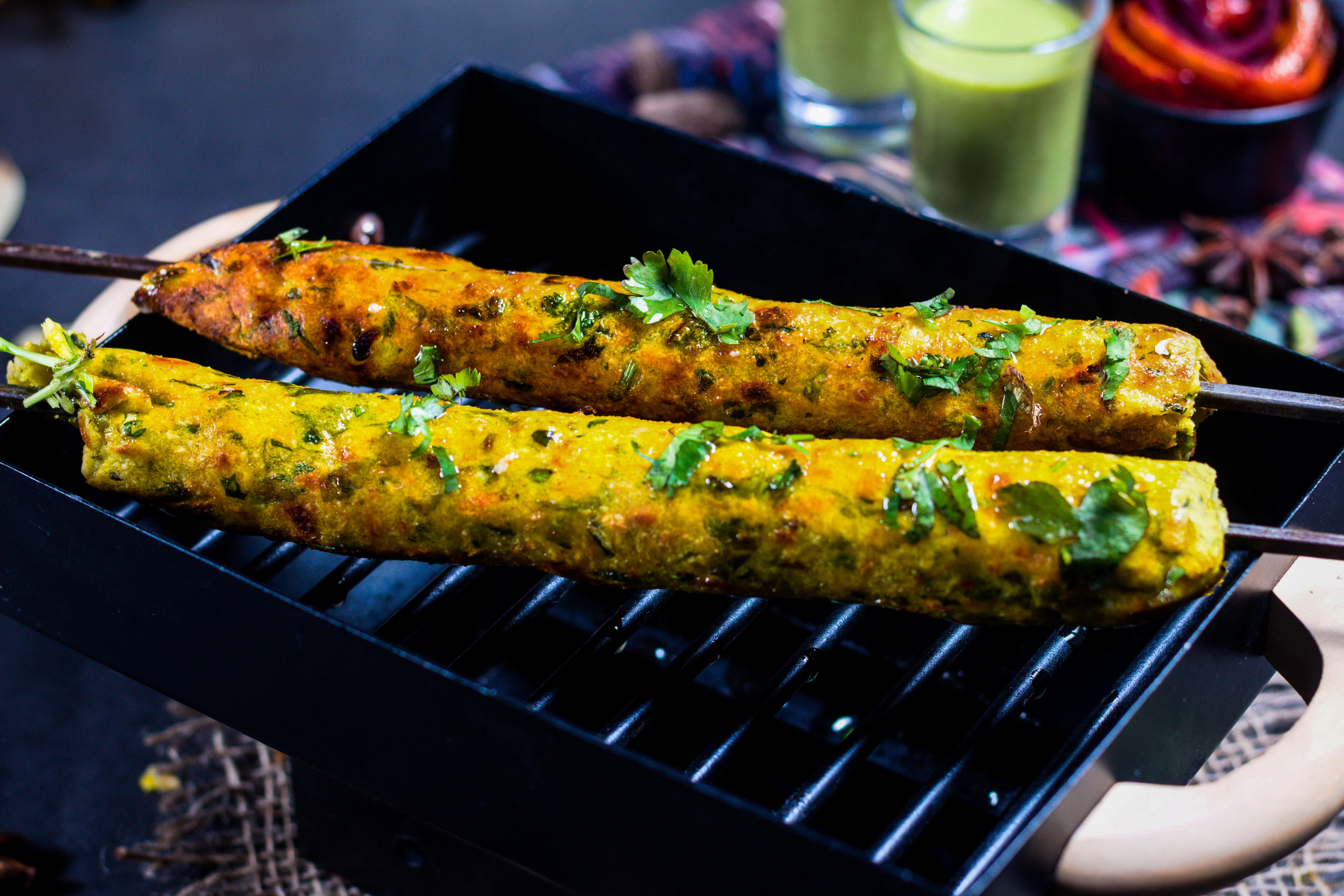 Veg Seekh Kebab [8 Pcs]