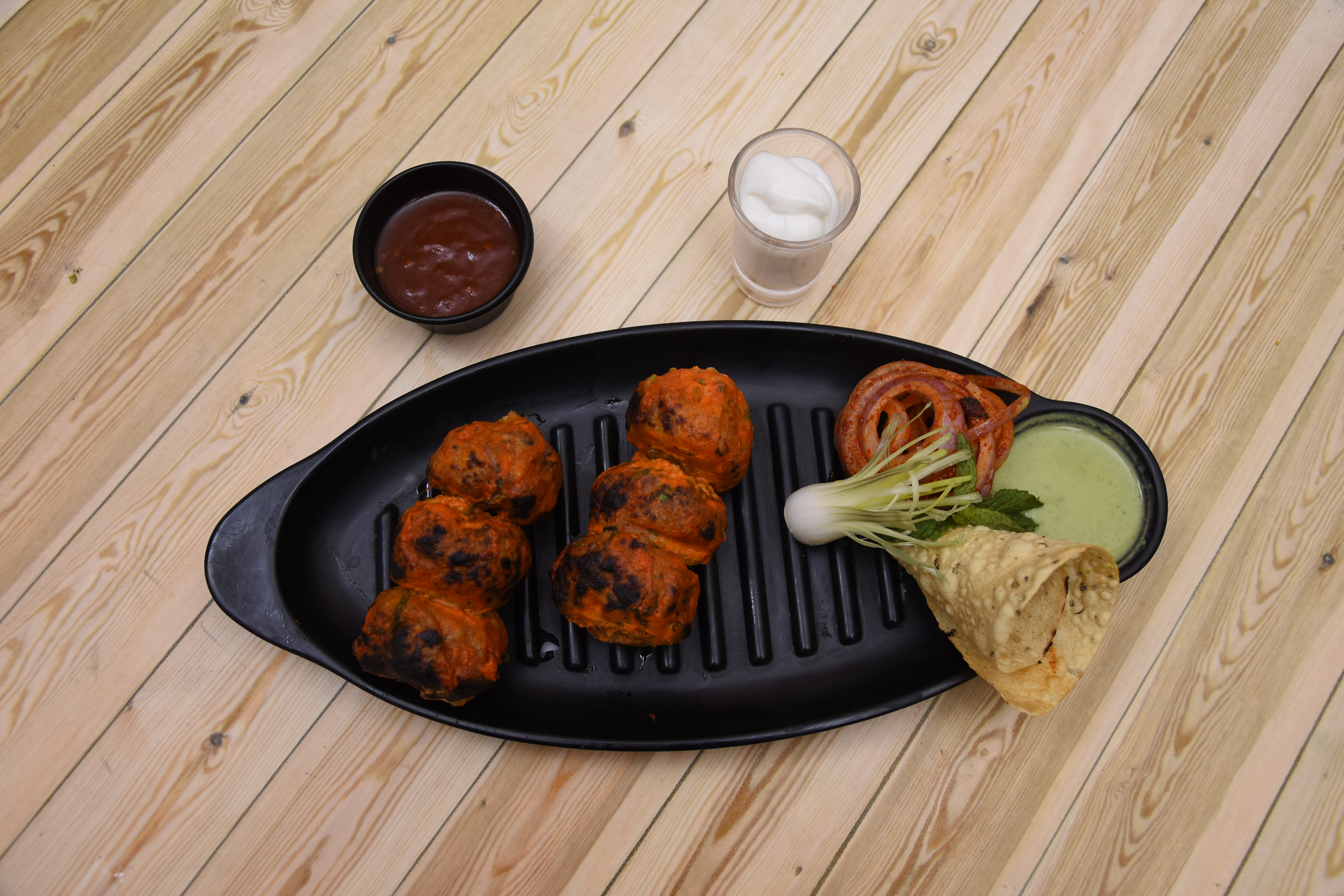 Tandoori Momos Veg ( 6 Pc )