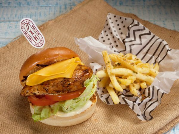 Peri Peri Chicken Burger Meal