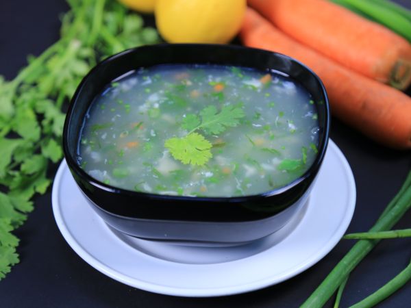 Lemon Coriander Soup
