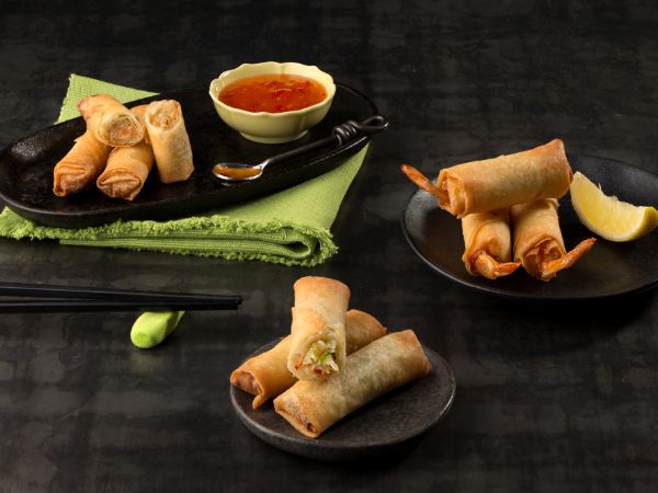 Vegetable Spring Roll (4 Pieces)