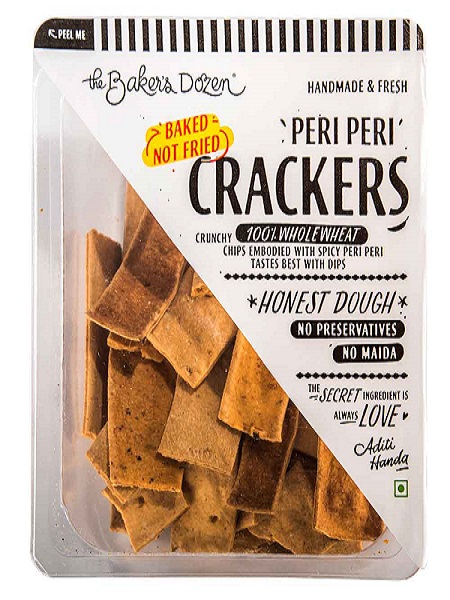 Peri Peri Crackers 100% Wholewheat