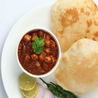 Chole Bhature without Onion
