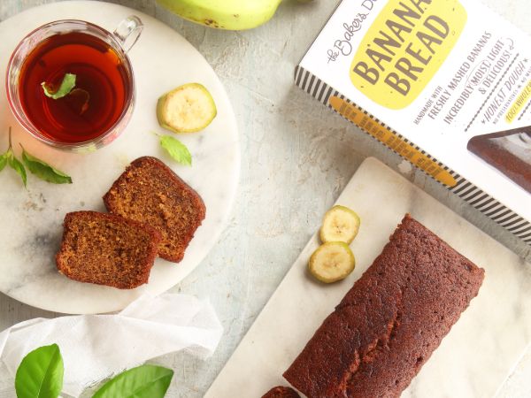 Banana Bread - 400 g 100% Wholewheat