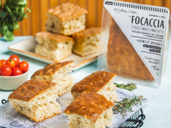 Focaccia 100% Wholewheat