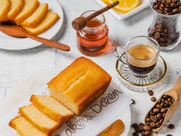 Lemon Loaf With Honey 100% Wholewheat
