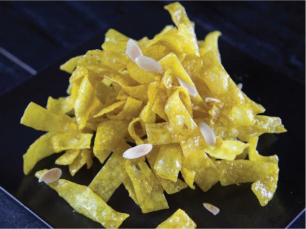 Honey Noodles with Roasted Almonds