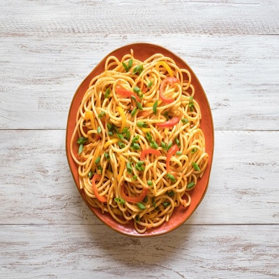 Veg Chilli Garlic Noodles [Full]