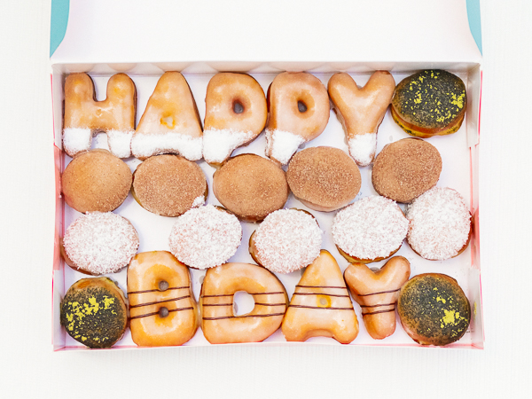 Happy Birthday - Glazed - Vegan