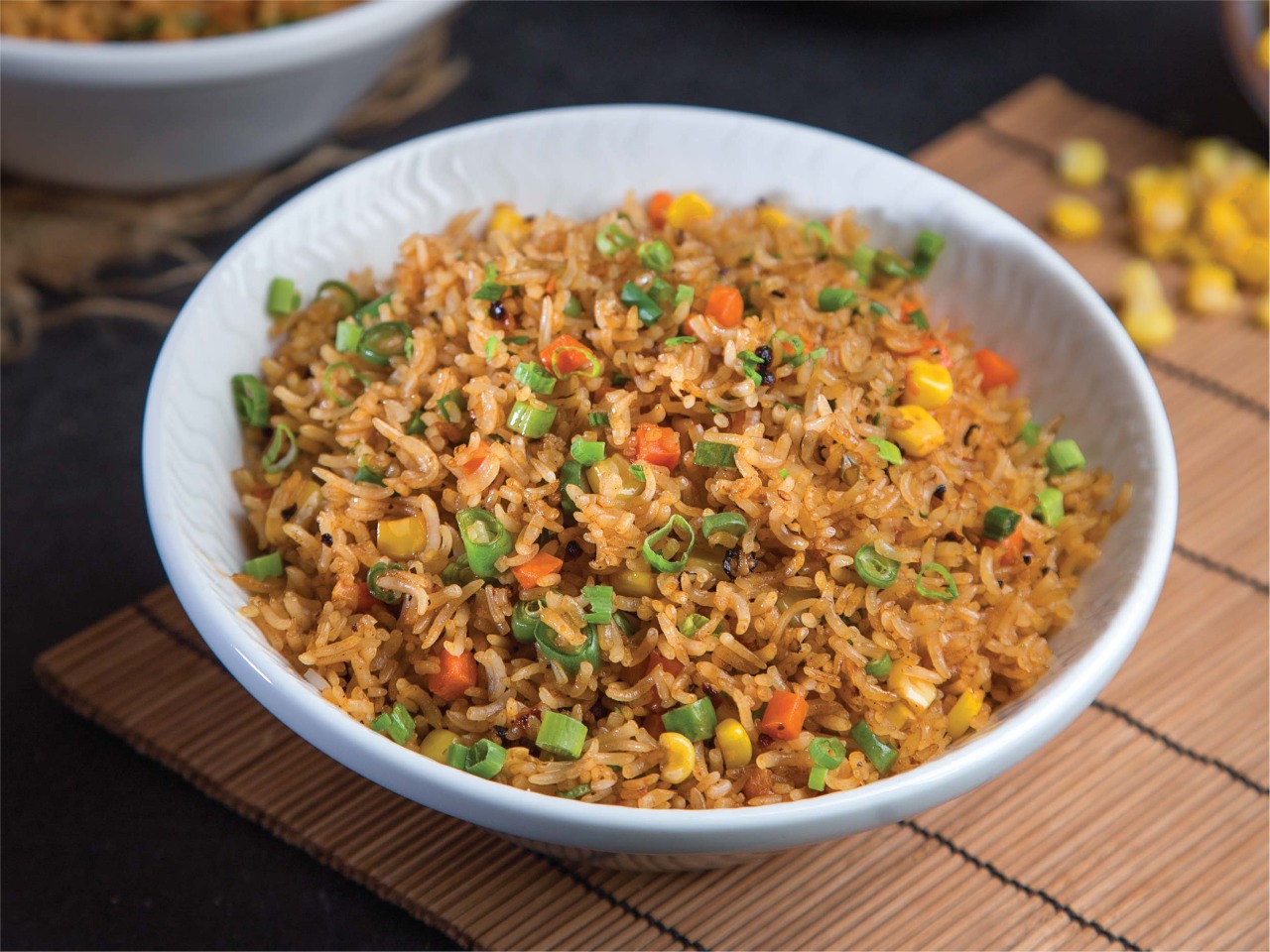 Black Pepper Fried Rice Veg