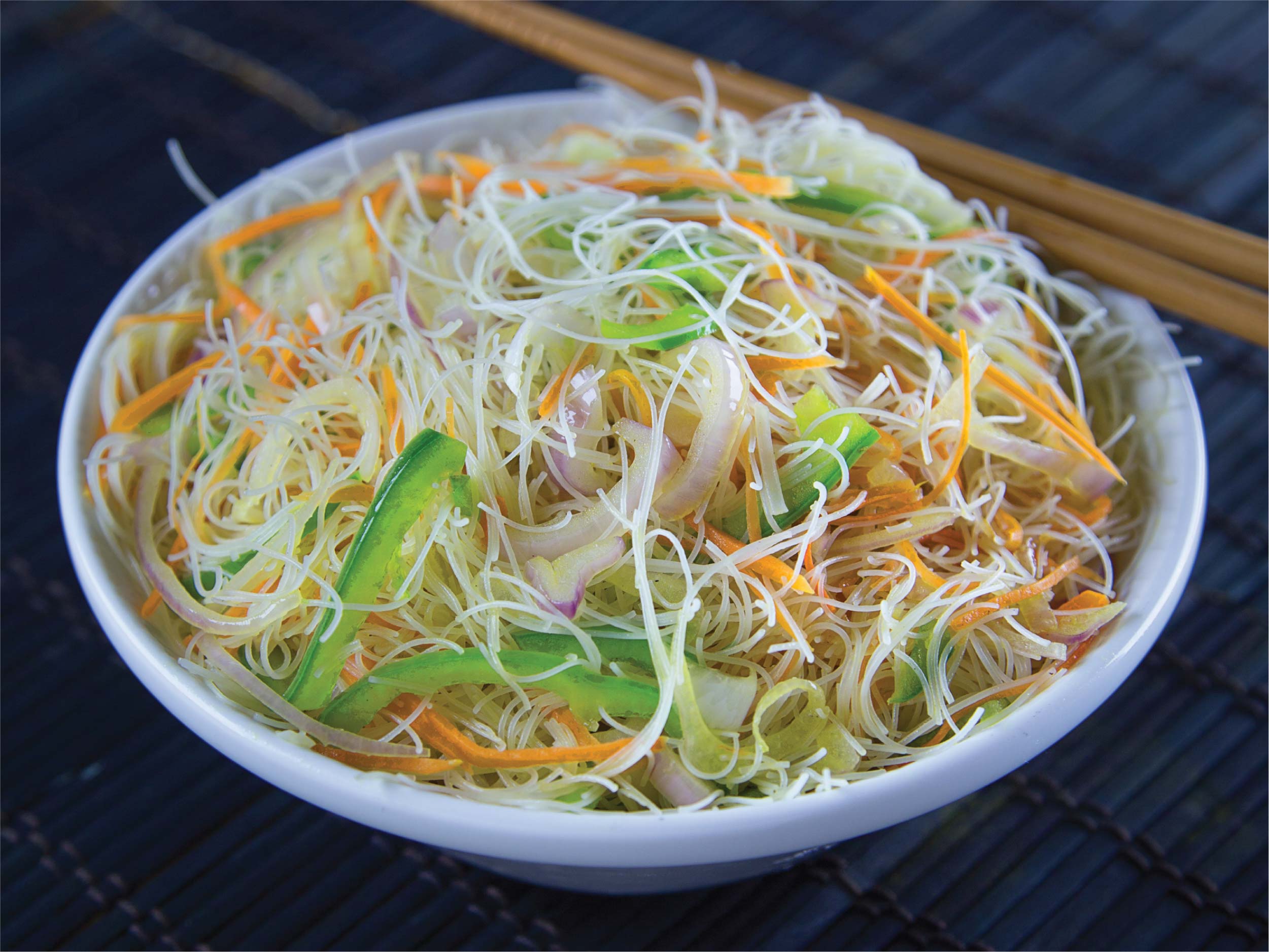 Cantonese Rice Noodles - Veg