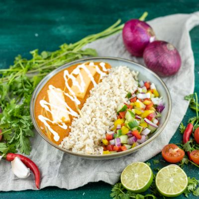 Indiana Burrito Bowl Three-Paneer Lababdar