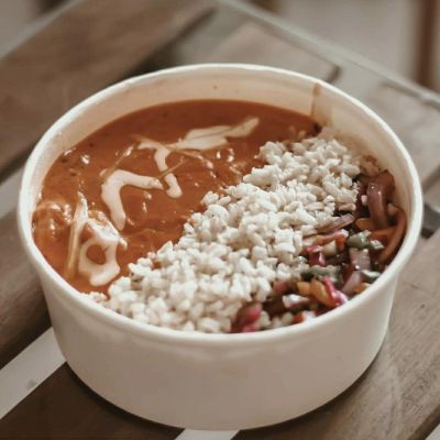 Indiana  Burrito Bowl Four-Dalmakhani /Dal Tadka