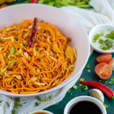 Chilly Corriander Noodles