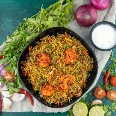 Prawn Biryani