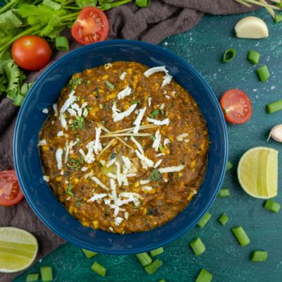 Soya Chops Paneer Masala