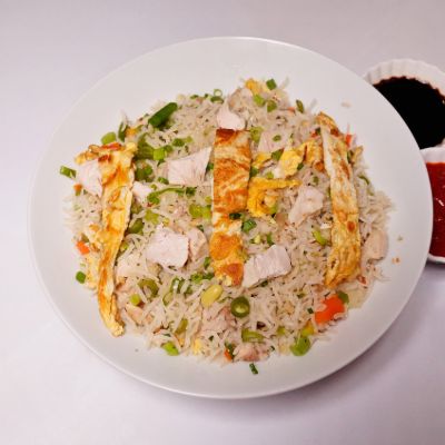 Burnt Garlic Fried rice