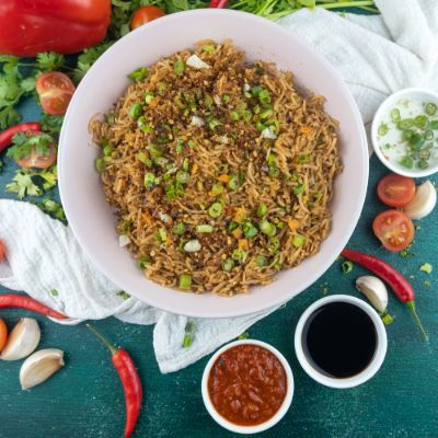 Burnt Chilly Rice