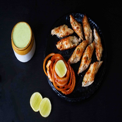 Chicken Seekh Kebab [8 Pcs]